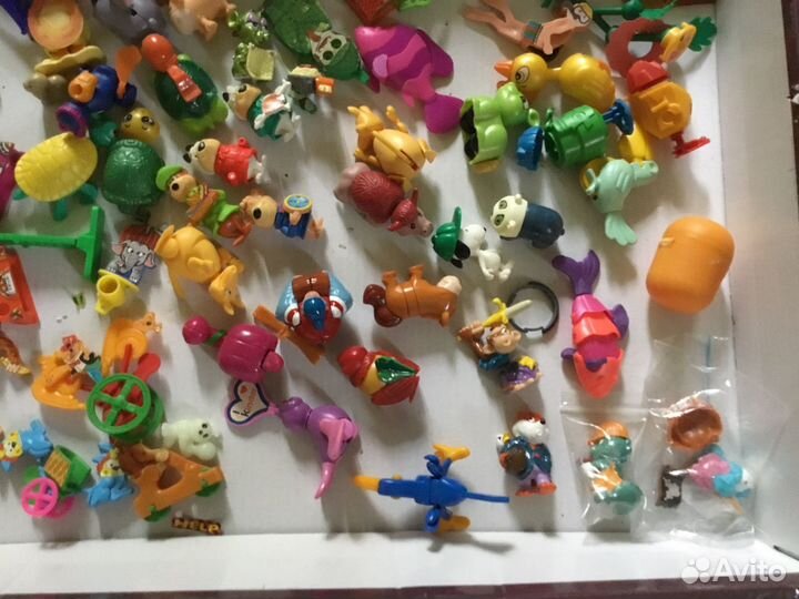 Игрушки из киндер-сюрпризов. 90-е годы