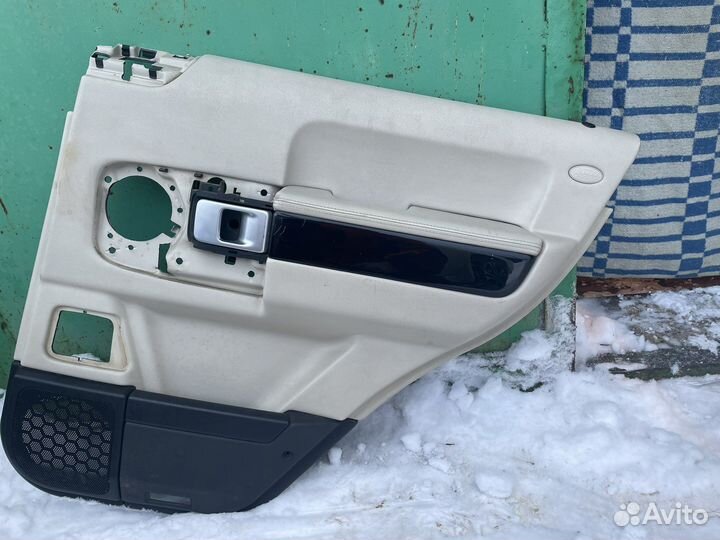 Дверные карты range rover sport