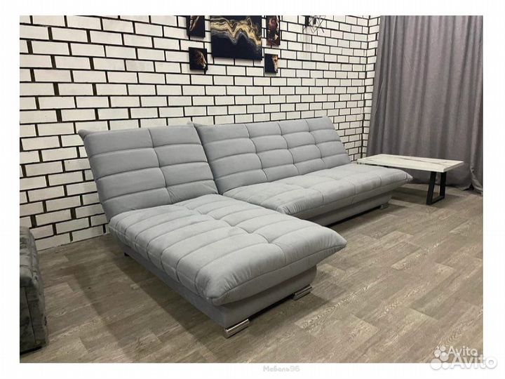 Диван Сноуден с оттоманкой Veluta LUX 12