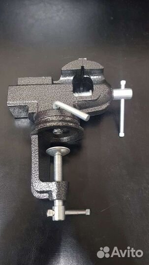 Тиски поворотные с наковальней для точных работ 60