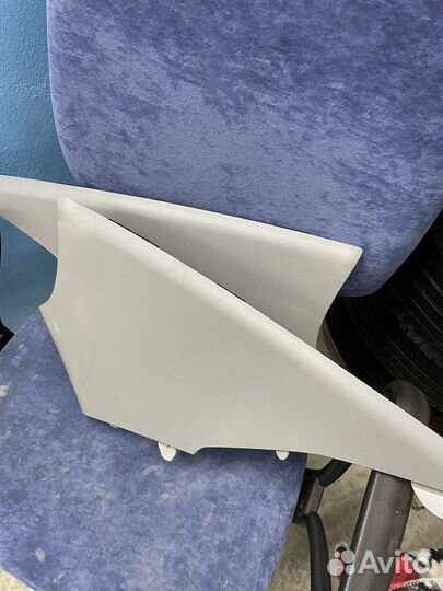 Накладки задних стоек киа рио 3