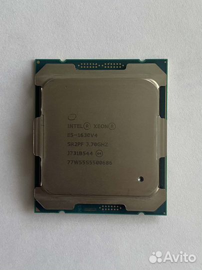 Процессор Intel Xeon e5 1630v4