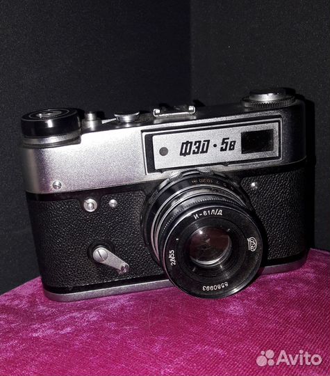 Плёночный фотоаппарат Чайка 3. Фэд 5в