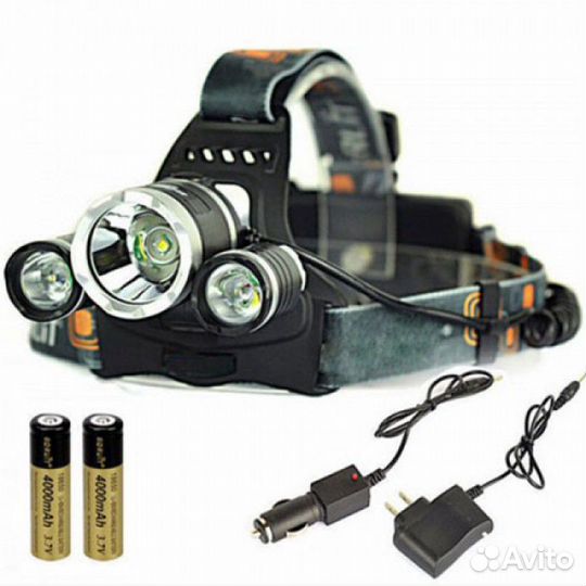 Hалобный светодиодный фонарь Boruit RJ-3000-T6