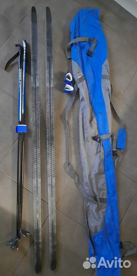 Лыжи беговые Alpha sport (комплект)