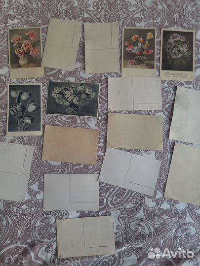 Открытки гдр(цветы)