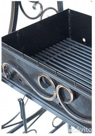 Мангал №014 с крышей + печь