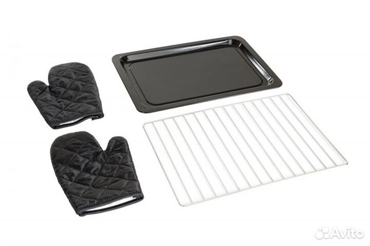 Печь электрическая Kraft KFC-MO 380 HBL Графит