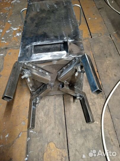 Печь вертикальная длительного горения в палатку