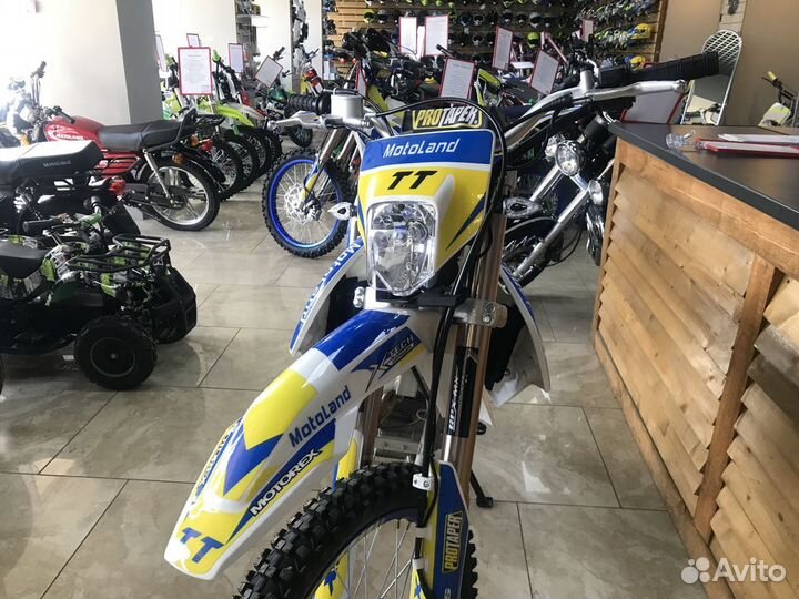 Мотоцикл Кросс Motoland TT 250 (172FMM) с птс