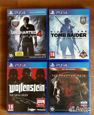 Диски для Sony PlayStation 4 купить в Йошкар-Оле | Электроника | Авито