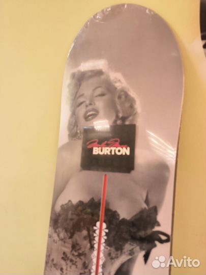 Сноуборд burton custom Marilyn Monroe, 2014