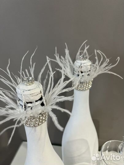 Свадебные набор ручной работы