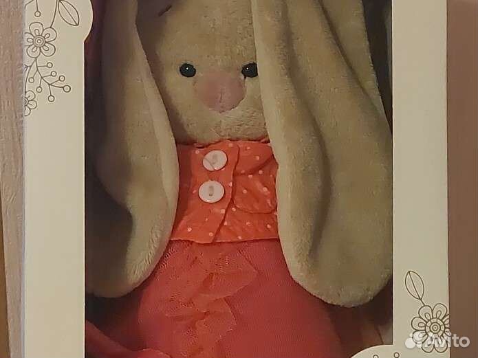 Мягкая игрушка зайка Ми
