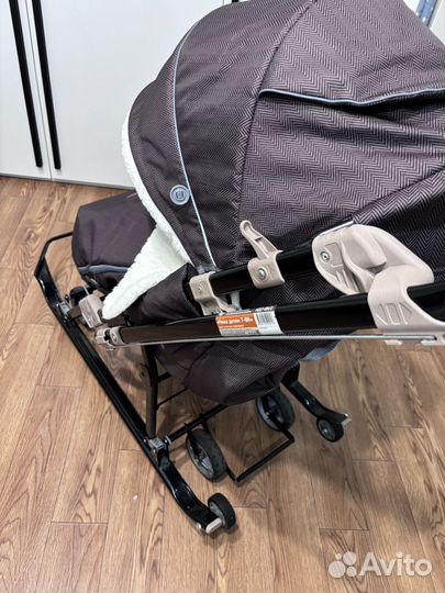 Санки на колесах