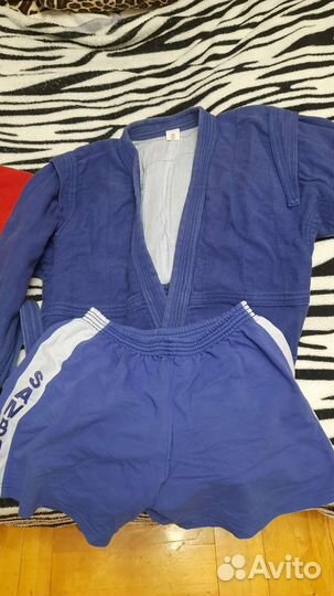 Кимоно красное и синее размер 50