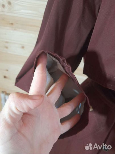 Винтажный английский плащ тренч хлопок 50 р