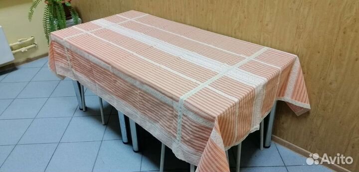 Скатерть лён плюс хлопок