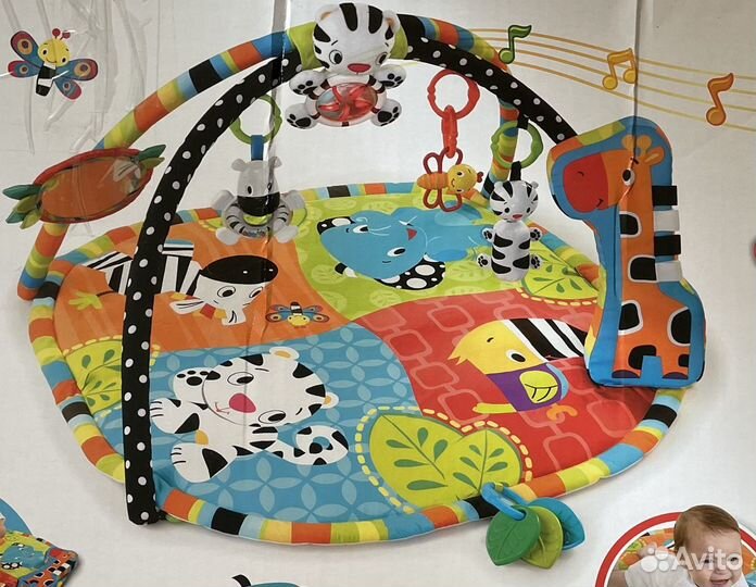 Развивающий коврик музыкальный