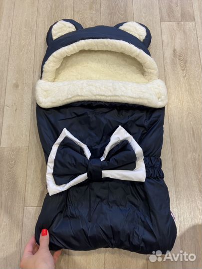 Конверт на выписку Меховой мишка