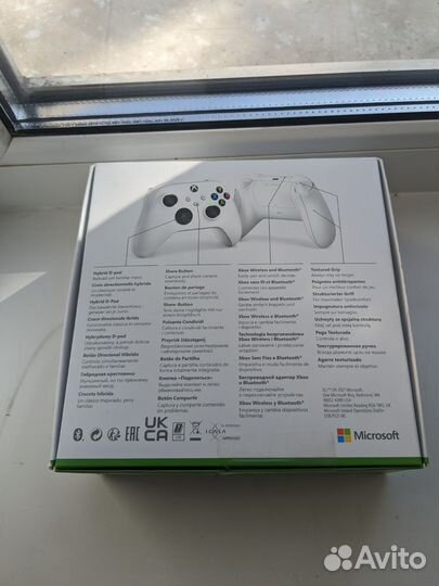 Геймпад microsoft xbox series white