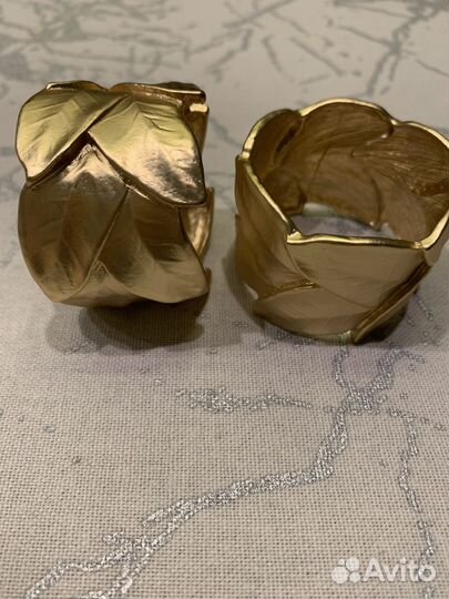 Набор салфеток с кольцами