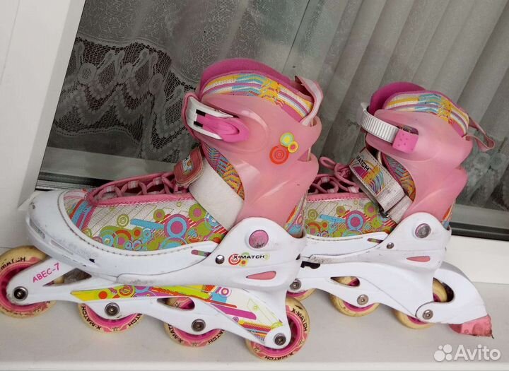 Роликовые коньки раздвижные