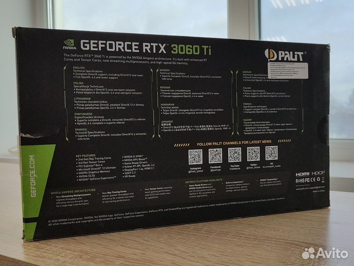 RTX 3060 Ti 8 Gb