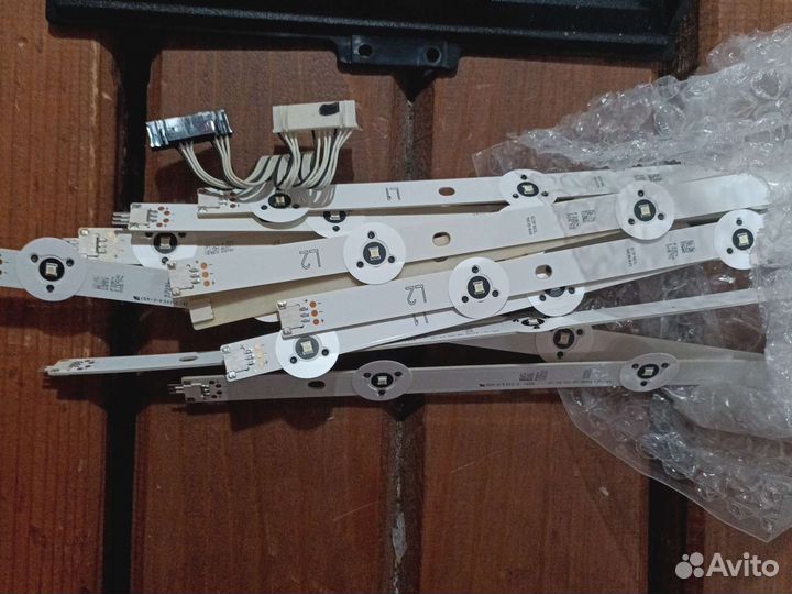 Подсветка lg42lb673v с шлейфами и разъемами