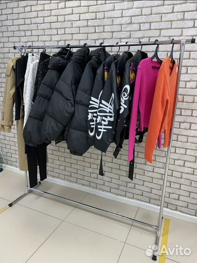 Вешалка напольная рейл