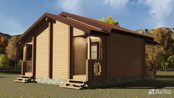 Профилированный брус под проект