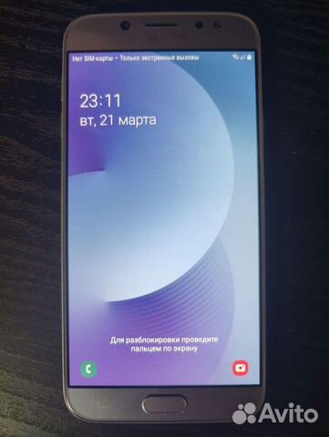 Телефон Samsung galaxy j7 2017