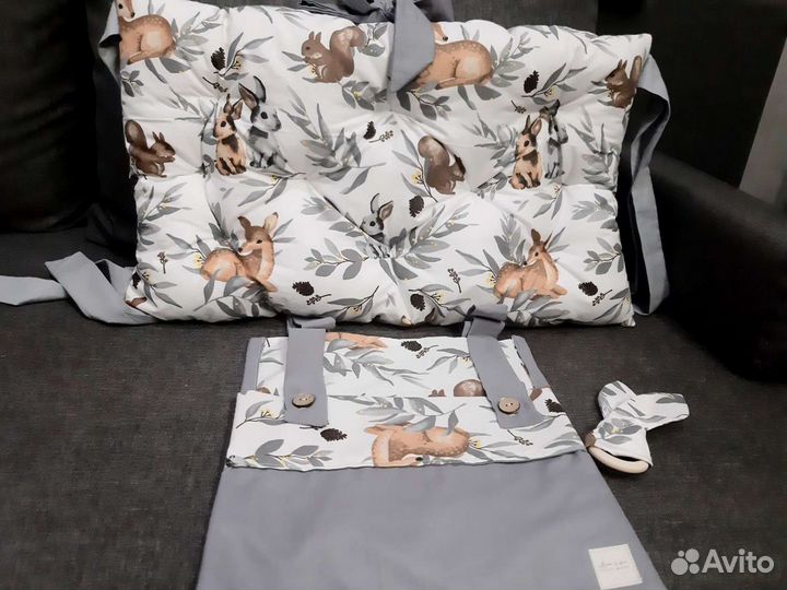 Бортики в кроватку новые