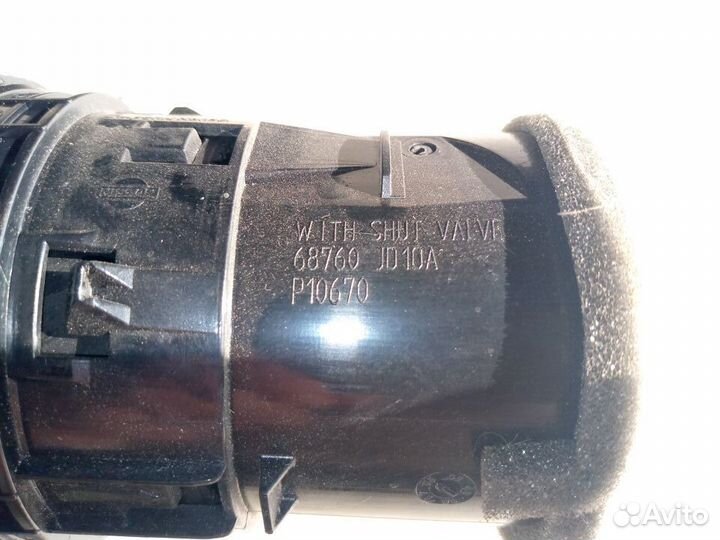 Дефлектор воздушный Nissan Qashqai J10