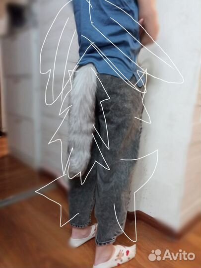 Хвост для квадробики(40 см)