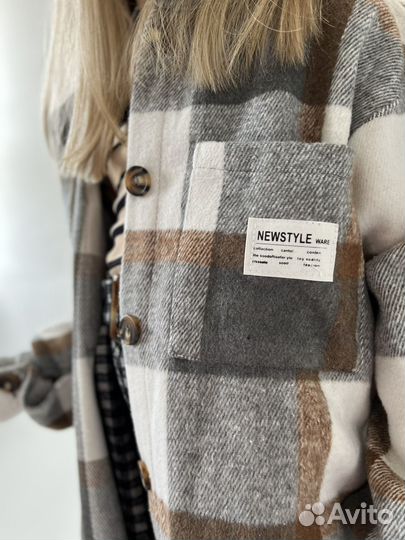 Рубашка утепленная детская