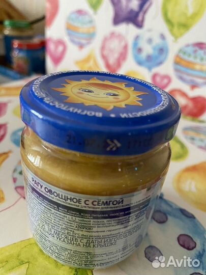 Детское питание пюре