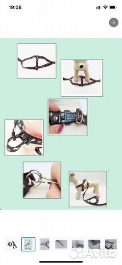 Шлейка/поводок для кошек/собак мелких пород