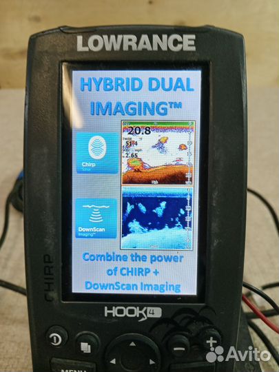 Эхолот lowrance hook4, картплотер