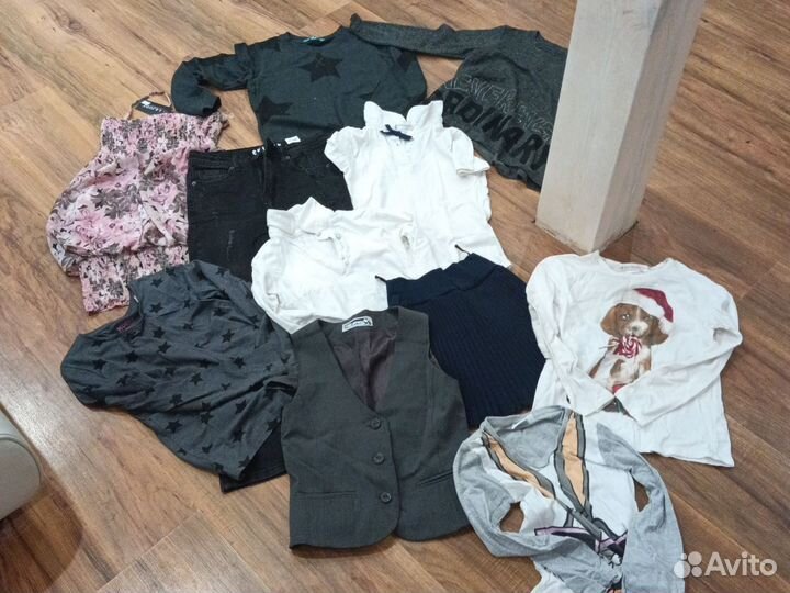 Гардероб на девочку пакетом