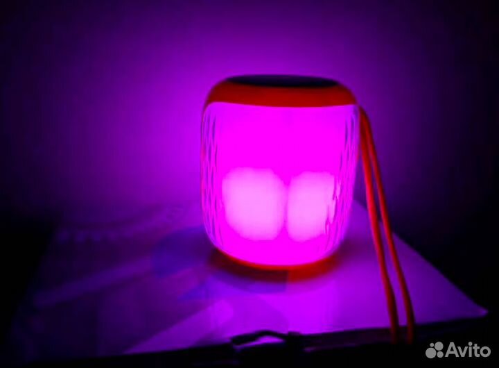 Колонка Bluetooth с Подсветкой с Радио с Флешкой