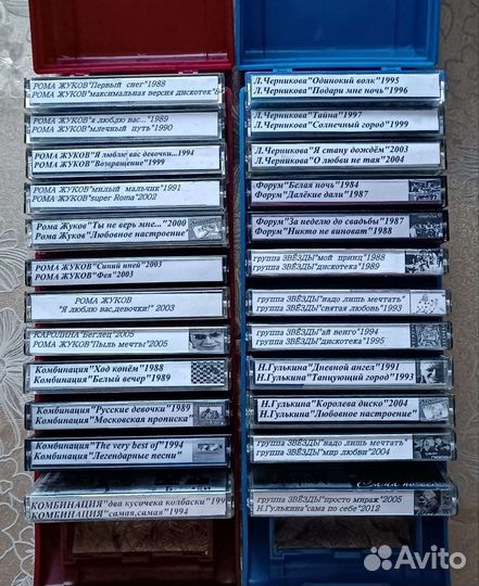Аудиокассеты разных фирм