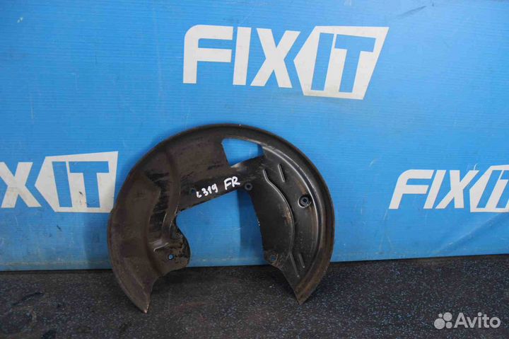 Кожух тормозного диска Land Rover Discovery 3 (Лен