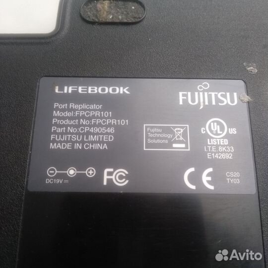 Станция под Lifebook Fujitsu