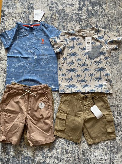 Новое hm, next, us polo assn 5-6 лет