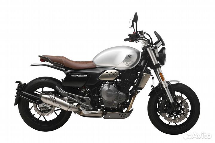 Дорожный мотоцикл Zonsen RE401 silver новый