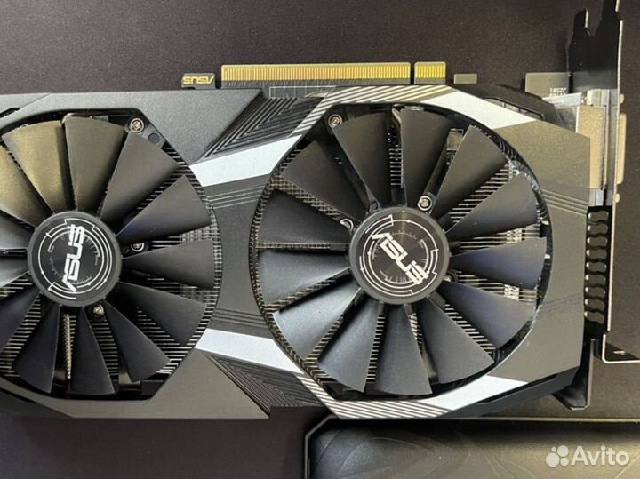 Видеокарта Asus rx580 8gb
