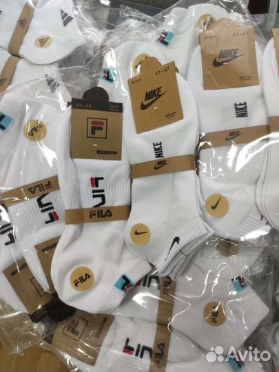 Носки бренд короткая резинка р 41-47