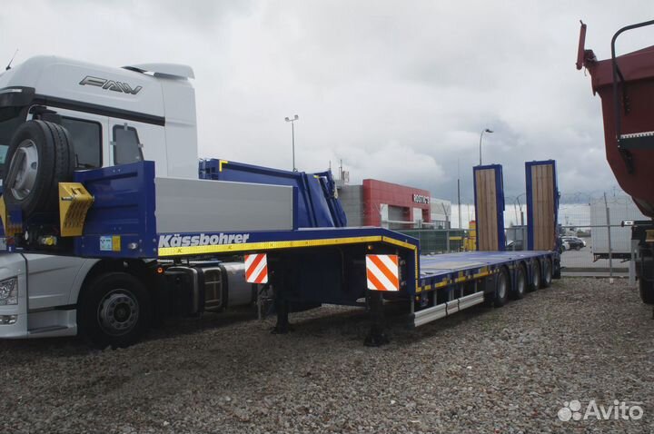Полуприцеп трал (тяжеловоз) Kassbohrer LB4E, 2022