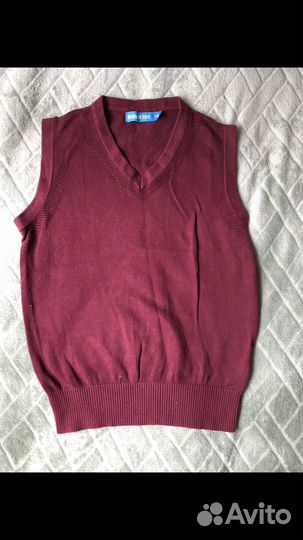 Жилетка для мальчика школьная